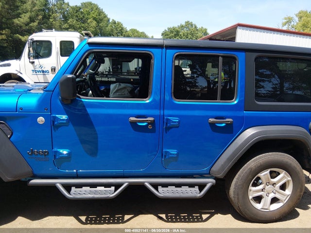 45521141 :رقم المزاد ، 1C4HJXDN6MW785450 vin ، 2021 Jeep Wrangler Unlimited Sport S 4x4 مزاد بيع