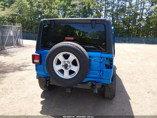 45521141 :رقم المزاد ، 1C4HJXDN6MW785450 vin ، 2021 Jeep Wrangler Unlimited Sport S 4x4 مزاد بيع