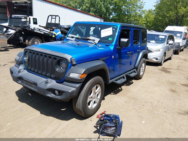 45521141 :رقم المزاد ، 1C4HJXDN6MW785450 vin ، 2021 Jeep Wrangler Unlimited Sport S 4x4 مزاد بيع