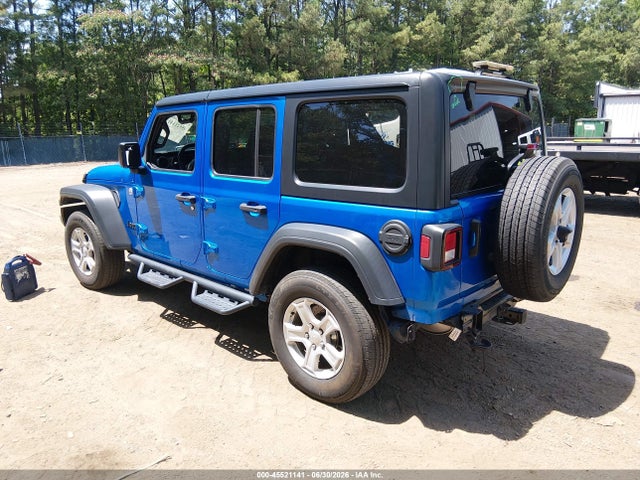 45521141 :رقم المزاد ، 1C4HJXDN6MW785450 vin ، 2021 Jeep Wrangler Unlimited Sport S 4x4 مزاد بيع