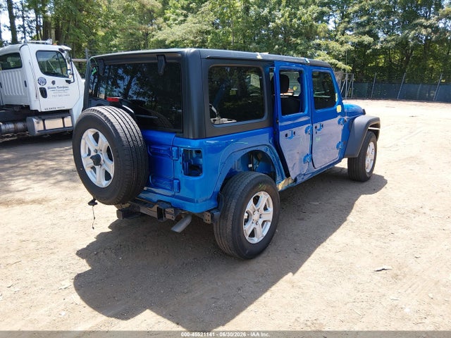 45521141 :رقم المزاد ، 1C4HJXDN6MW785450 vin ، 2021 Jeep Wrangler Unlimited Sport S 4x4 مزاد بيع