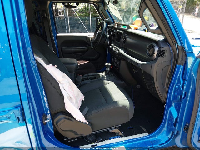 45521141 :رقم المزاد ، 1C4HJXDN6MW785450 vin ، 2021 Jeep Wrangler Unlimited Sport S 4x4 مزاد بيع
