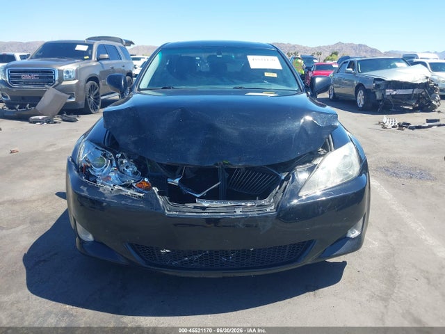 2007 Lexus Is 250 მანქანა იყიდება აუქციონზე, vin: JTHBK262972047709, აუქციონის ნომერი: 45521170
