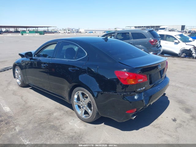 2007 Lexus Is 250 მანქანა იყიდება აუქციონზე, vin: JTHBK262972047709, აუქციონის ნომერი: 45521170