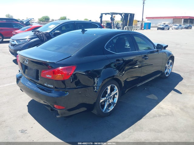 2007 Lexus Is 250 მანქანა იყიდება აუქციონზე, vin: JTHBK262972047709, აუქციონის ნომერი: 45521170