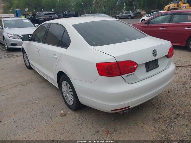 Продаж на аукціоні авто 2012 Volkswagen Jetta 2.0l S, vin: 3VW2K7AJXCM316586, номер лоту: 45521203