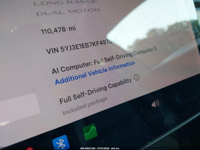 Tesla Model 3 Long Range/performance 2019 5YJ3E1EB7KF497048 Image 7