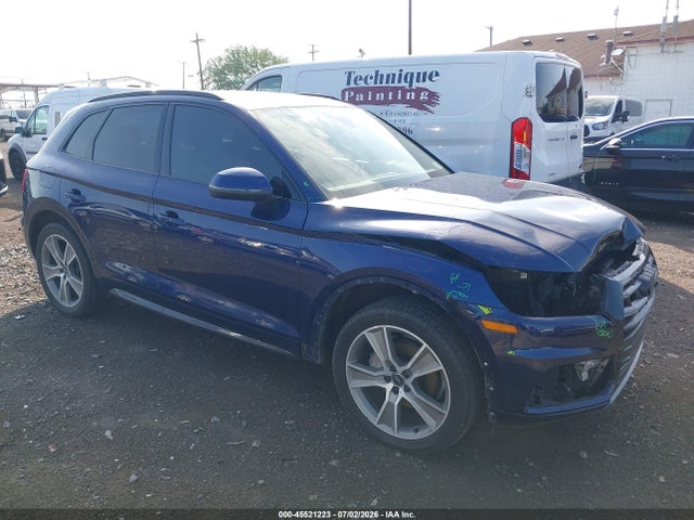45521223 :رقم المزاد ، WA1BNAFY0K2037077 vin ، 2019 Audi Q5 45 Premium مزاد بيع