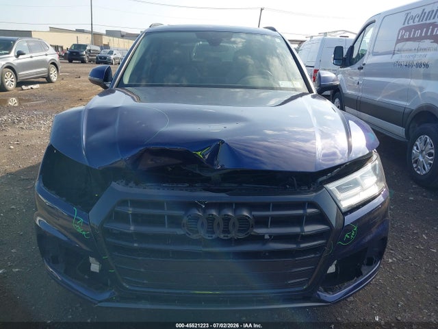 45521223 :رقم المزاد ، WA1BNAFY0K2037077 vin ، 2019 Audi Q5 45 Premium مزاد بيع