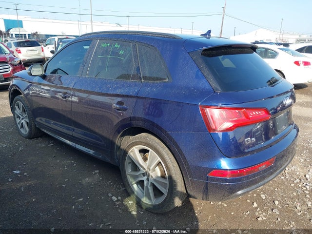 45521223 :رقم المزاد ، WA1BNAFY0K2037077 vin ، 2019 Audi Q5 45 Premium مزاد بيع