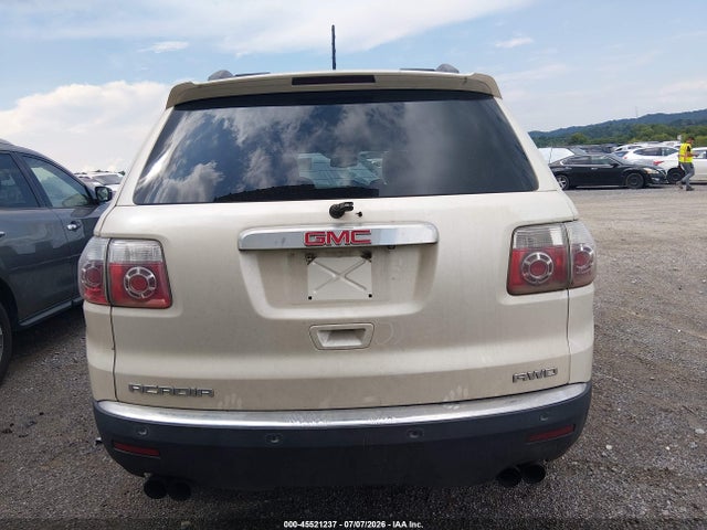 Продаж на аукціоні авто 2010 Gmc Acadia Slt-1, vin: 1GKLVMED1AJ130452, номер лоту: 45521237