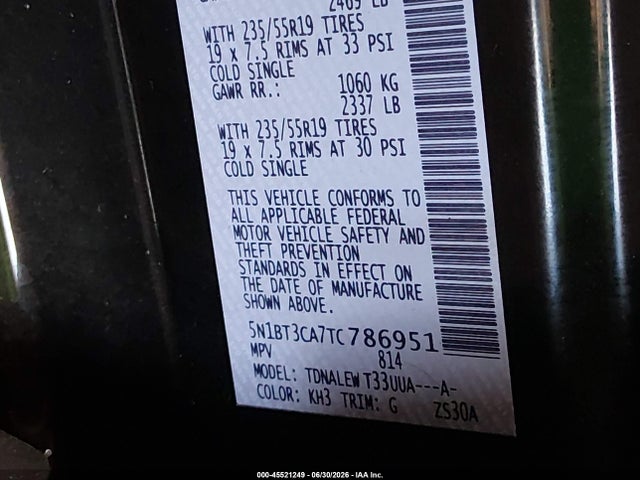 Nissan Rogue Sl 2026 5N1BT3CA7TC786951 Image 9