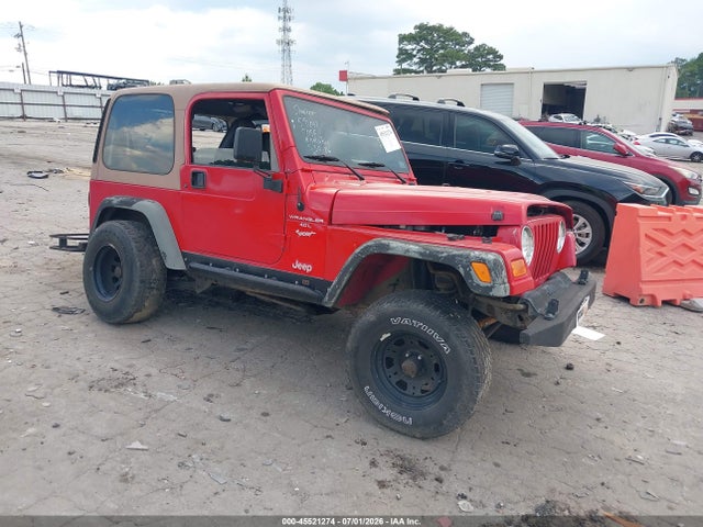 Продажа на аукционе авто 2000 Jeep Wrangler Sport, vin: 1J4FA49S0YP804962, номер лота: 45521274
