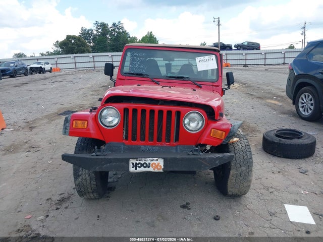 45521274 :رقم المزاد ، 1J4FA49S0YP804962 vin ، 2000 Jeep Wrangler Sport مزاد بيع