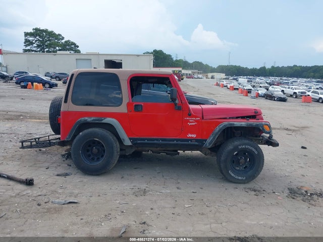 45521274 :رقم المزاد ، 1J4FA49S0YP804962 vin ، 2000 Jeep Wrangler Sport مزاد بيع