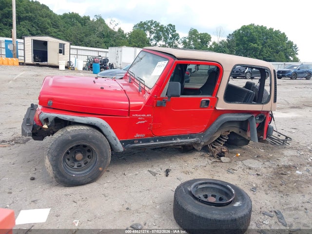 45521274 :رقم المزاد ، 1J4FA49S0YP804962 vin ، 2000 Jeep Wrangler Sport مزاد بيع