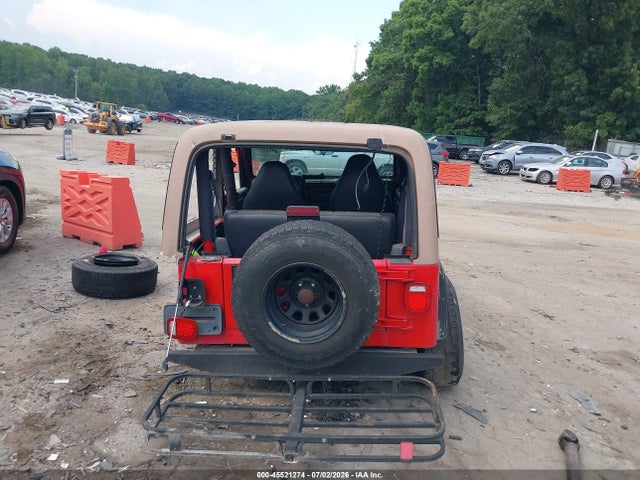 45521274 :رقم المزاد ، 1J4FA49S0YP804962 vin ، 2000 Jeep Wrangler Sport مزاد بيع