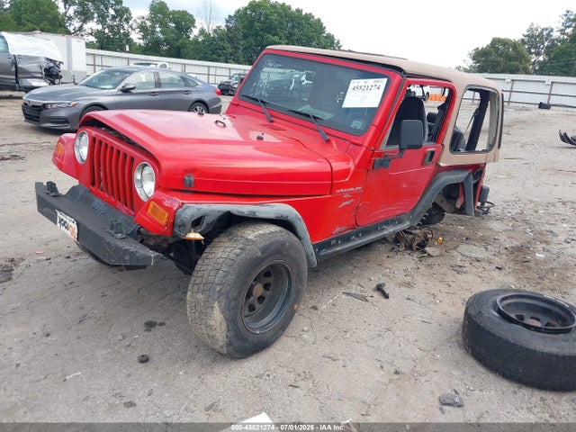 45521274 :رقم المزاد ، 1J4FA49S0YP804962 vin ، 2000 Jeep Wrangler Sport مزاد بيع