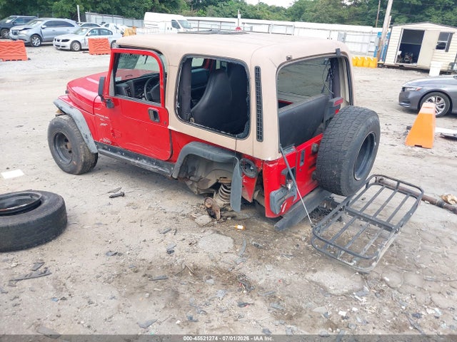45521274 :رقم المزاد ، 1J4FA49S0YP804962 vin ، 2000 Jeep Wrangler Sport مزاد بيع