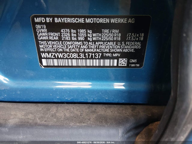Mini Countryman Cooper 2020 WMZYW3C08L3L17137 Image 9