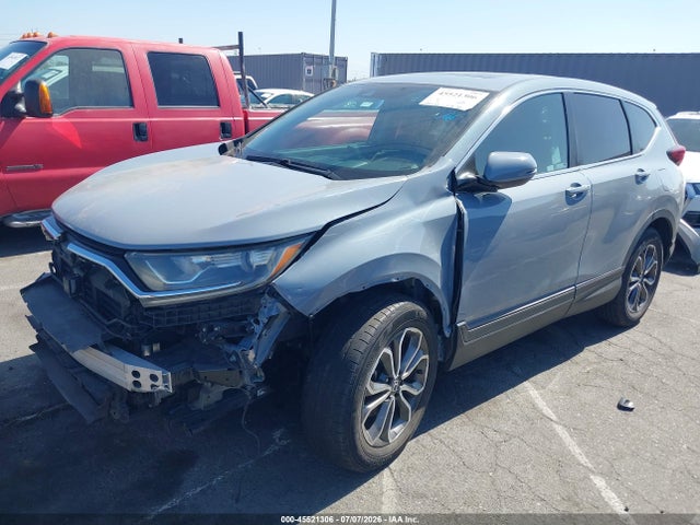 45521306 :رقم المزاد ، 5J6RW1H58MA014282 vin ، 2021 Honda Cr-v 2wd Ex مزاد بيع