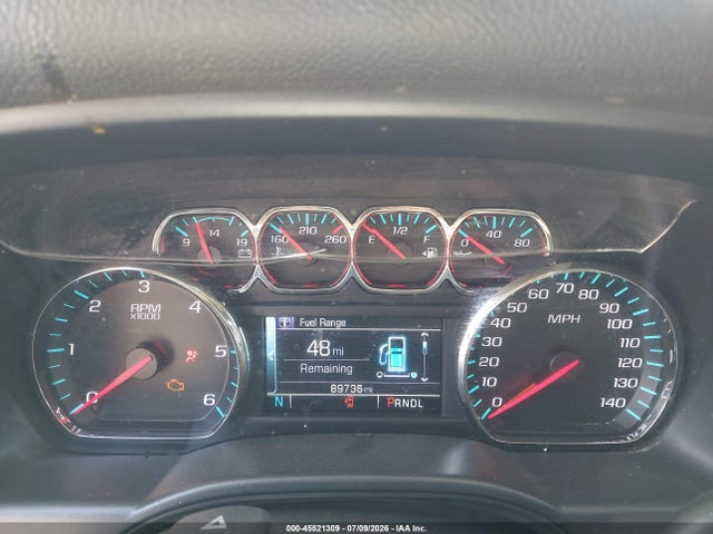 45521309 :رقم المزاد ، 1GCVKREC8HZ246776 vin ، 2017 Chevrolet Silverado 1500 Lt مزاد بيع