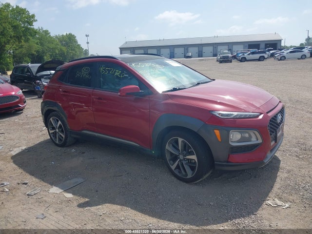 2020 Hyundai Kona Limited მანქანა იყიდება აუქციონზე, vin: KM8K3CA56LU508770, აუქციონის ნომერი: 45521320