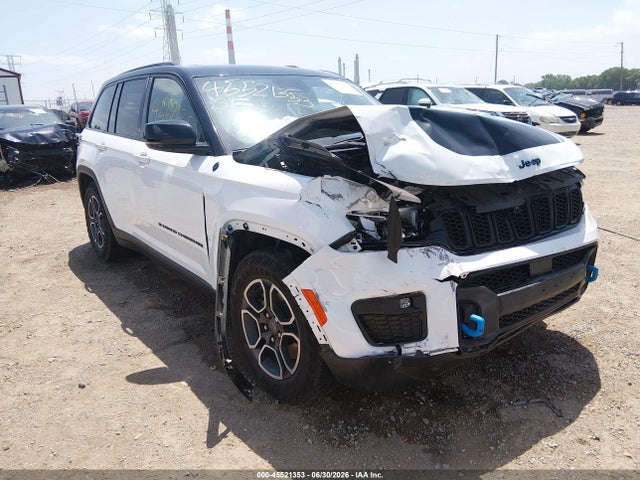 Aukcja sprzedaży 2023 Jeep Grand Cherokee 4xe Trailhawk, vin: 1C4RJYC62P8774457, numer aukcji: 45521353