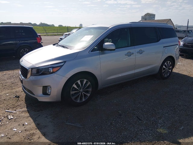 2018 Kia Sedona Sx მანქანა იყიდება აუქციონზე, vin: KNDMC5C18J6375756, აუქციონის ნომერი: 45521370