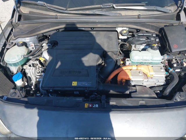 KMHC65LC4JU066250 Hyundai Ioniq Hybrid Blue