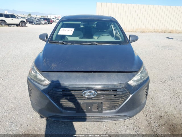 KMHC65LC4JU066250 Hyundai Ioniq Hybrid Blue