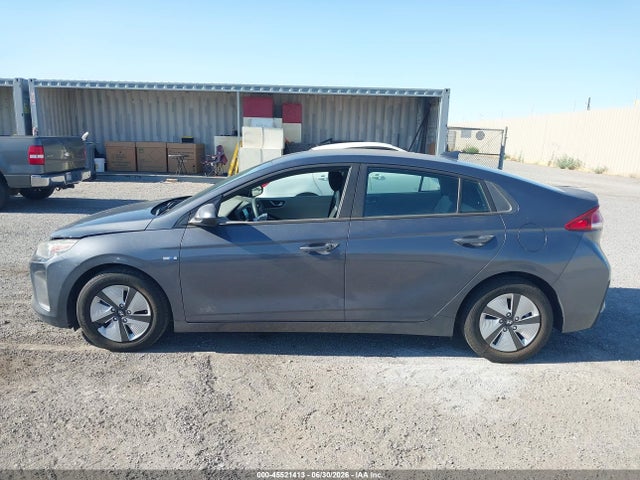 KMHC65LC4JU066250 Hyundai Ioniq Hybrid Blue