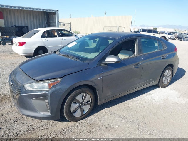 KMHC65LC4JU066250 Hyundai Ioniq Hybrid Blue
