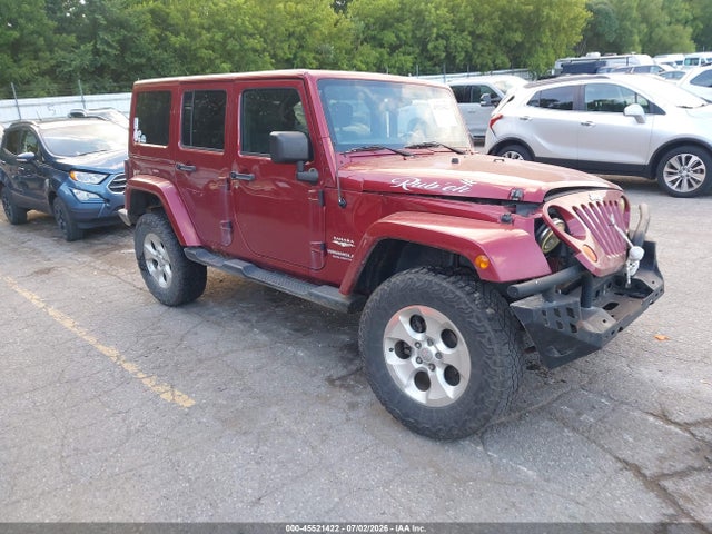 45521422 :رقم المزاد ، 1C4BJWEG3CL179538 vin ، 2012 Jeep Wrangler Unlimited Sahara مزاد بيع