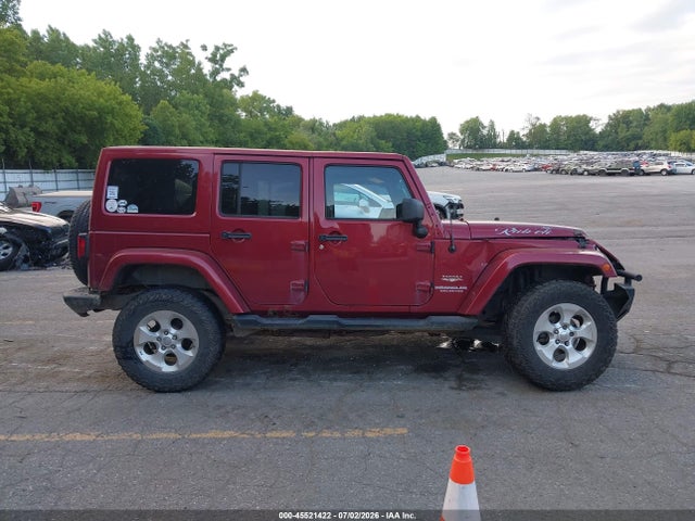 45521422 :رقم المزاد ، 1C4BJWEG3CL179538 vin ، 2012 Jeep Wrangler Unlimited Sahara مزاد بيع