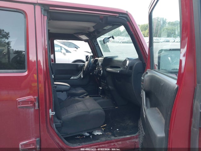 45521422 :رقم المزاد ، 1C4BJWEG3CL179538 vin ، 2012 Jeep Wrangler Unlimited Sahara مزاد بيع
