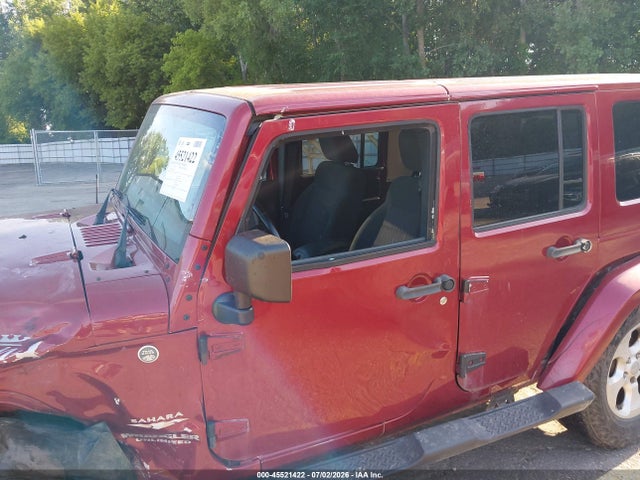45521422 :رقم المزاد ، 1C4BJWEG3CL179538 vin ، 2012 Jeep Wrangler Unlimited Sahara مزاد بيع