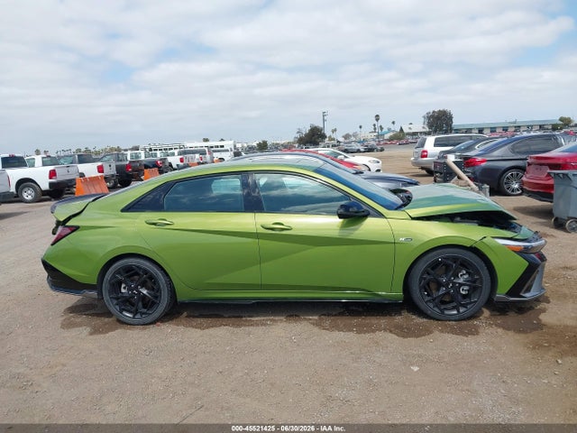 2024 Hyundai Elantra N Line მანქანა იყიდება აუქციონზე, vin: KMHLR4DF9RU737112, აუქციონის ნომერი: 45521425