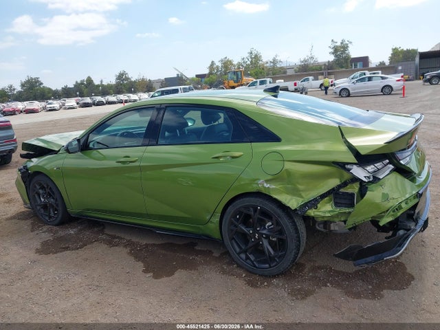 2024 Hyundai Elantra N Line მანქანა იყიდება აუქციონზე, vin: KMHLR4DF9RU737112, აუქციონის ნომერი: 45521425