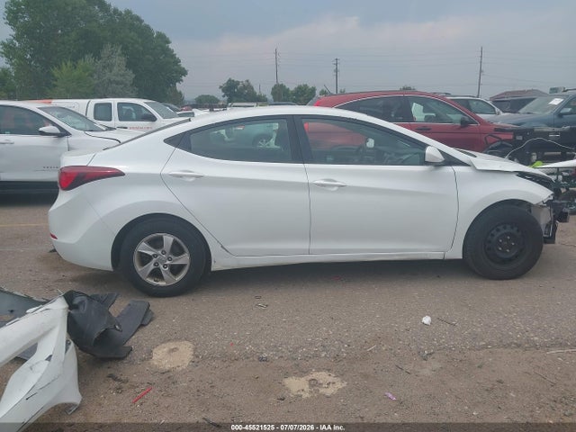 Продажа на аукционе авто 2015 Hyundai Elantra Se, vin: 5NPDH4AE4FH600916, номер лота: 45521525