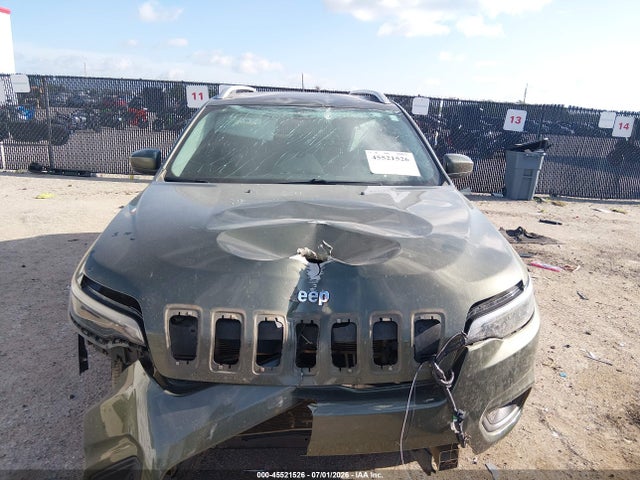 2019 Jeep Cherokee Latitude Fwd მანქანა იყიდება აუქციონზე, vin: 1C4PJLCB2KD242133, აუქციონის ნომერი: 45521526