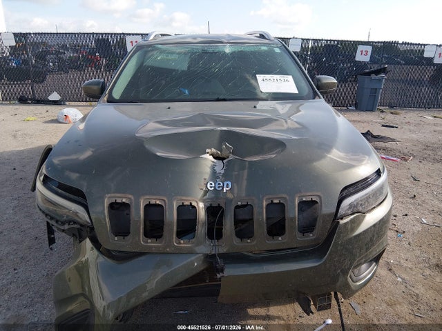 2019 Jeep Cherokee Latitude Fwd მანქანა იყიდება აუქციონზე, vin: 1C4PJLCB2KD242133, აუქციონის ნომერი: 45521526