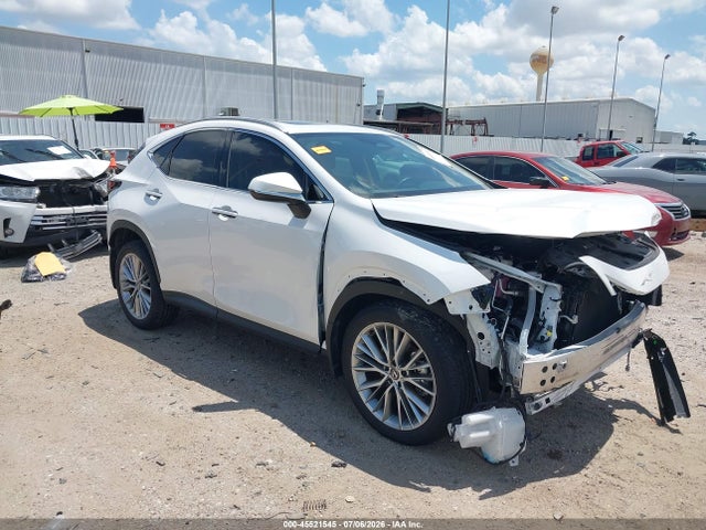 2025 Lexus Nx 350 Premium მანქანა იყიდება აუქციონზე, vin: 2T2GGCEZ0SC065812, აუქციონის ნომერი: 45521545