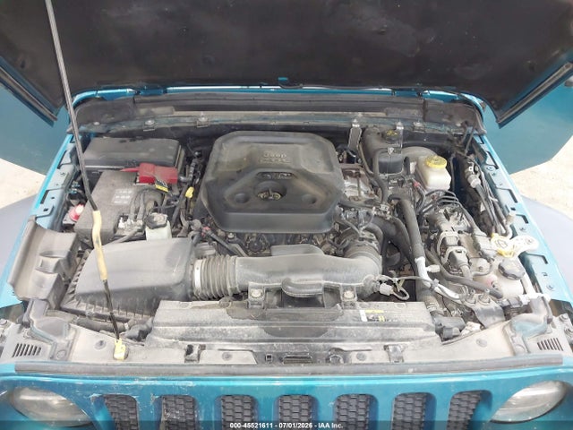 45521611 :رقم المزاد ، 1C4HJXDN4LW134509 vin ، 2020 Jeep Wrangler Unlimited Sport S 4x4 مزاد بيع