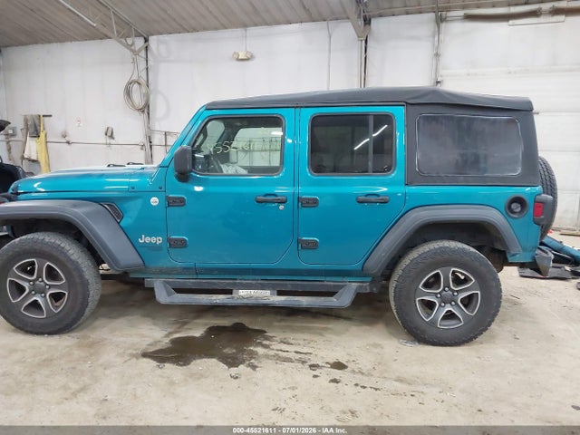 45521611 :رقم المزاد ، 1C4HJXDN4LW134509 vin ، 2020 Jeep Wrangler Unlimited Sport S 4x4 مزاد بيع