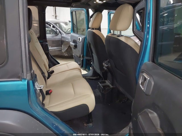 45521611 :رقم المزاد ، 1C4HJXDN4LW134509 vin ، 2020 Jeep Wrangler Unlimited Sport S 4x4 مزاد بيع