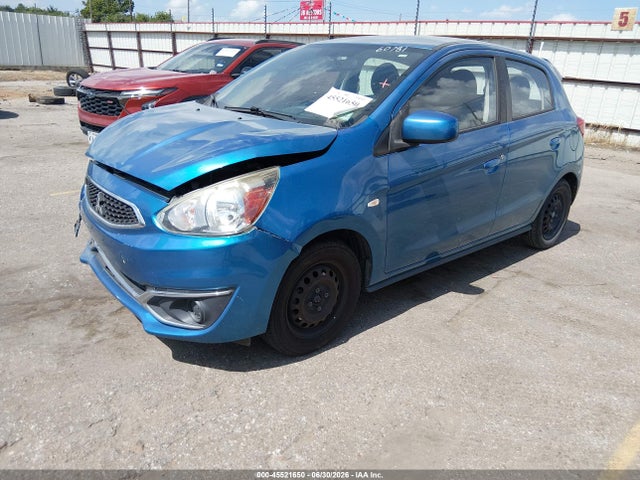 2018 Mitsubishi Mirage Es მანქანა იყიდება აუქციონზე, vin: ML32A3HJ0JH002230, აუქციონის ნომერი: 45521650