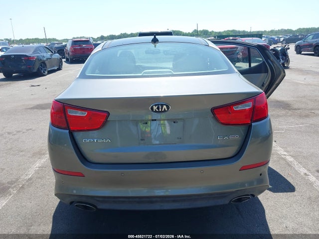2015 Kia Optima Ex მანქანა იყიდება აუქციონზე, vin: 5XXGN4A73FG496406, აუქციონის ნომერი: 45521722