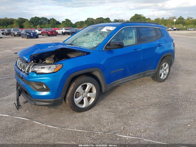 45521770 :رقم المزاد ، 3C4NJCBB5NT177785 vin ، 2022 Jeep Compass Latitude Fwd مزاد بيع