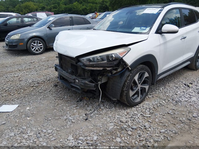 2017 Hyundai Tucson Limited მანქანა იყიდება აუქციონზე, vin: KM8J33A28HU423776, აუქციონის ნომერი: 45521817